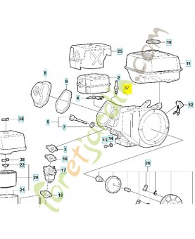 Bougie d'allumage 594575001. Pièce détachée Husqvarna