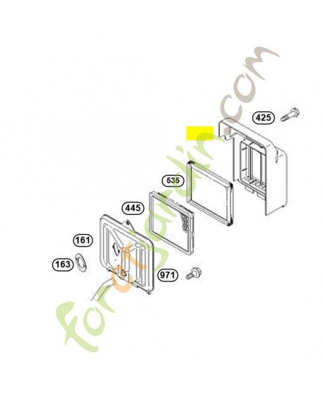 692584  Cache filtre a air Briggs & Stratton