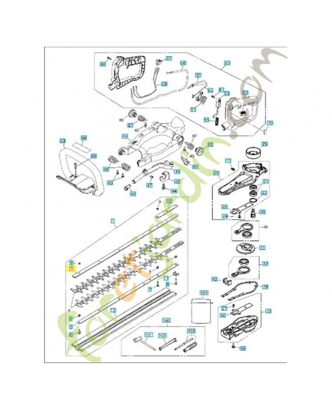 Plaque 521594201.Pièce de rechange Husqvarna