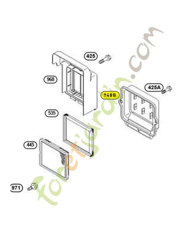 791082 Cache filtre a air Briggs & Stratton 791082 Cache filtre a air Briggs & Stratton