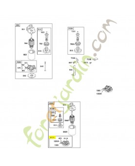 395537 Couvercle de démarreur Briggs & Stratton