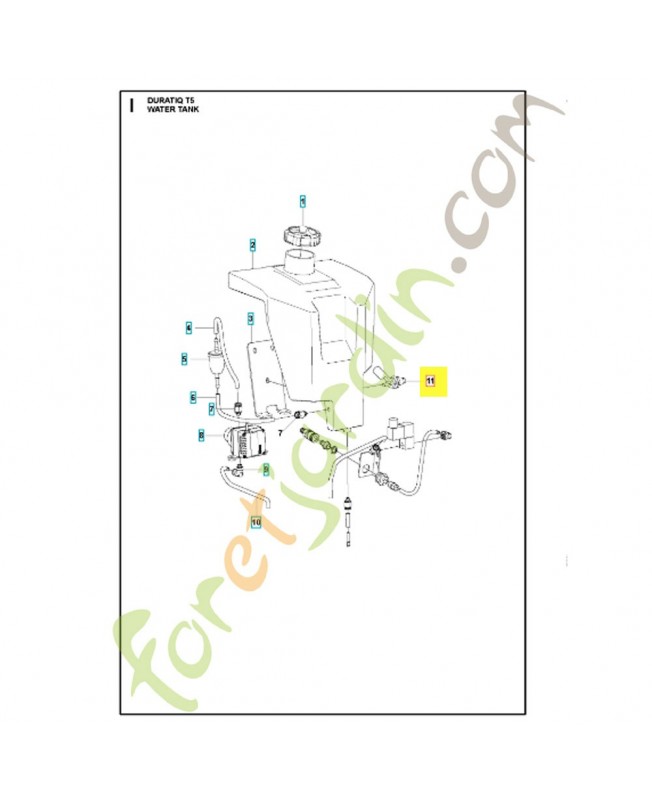 Interrupteur 595659601. Pièce détachée Husqvarna