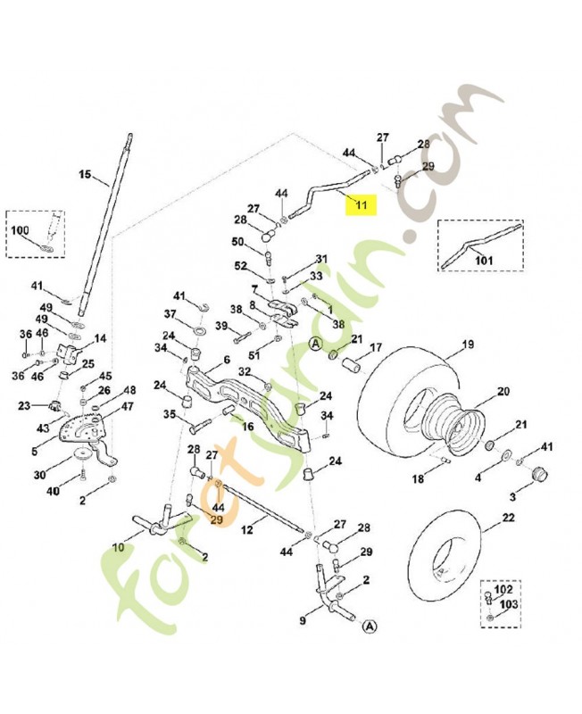 Baguette 6170-703-1721 stihl