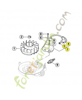 Module d'allumage 4237-400-1302. Pièce de rechange Sithl / Vicking