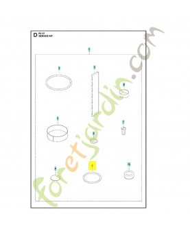 Joint torique 594280501. Pièce détachée Husqvarna