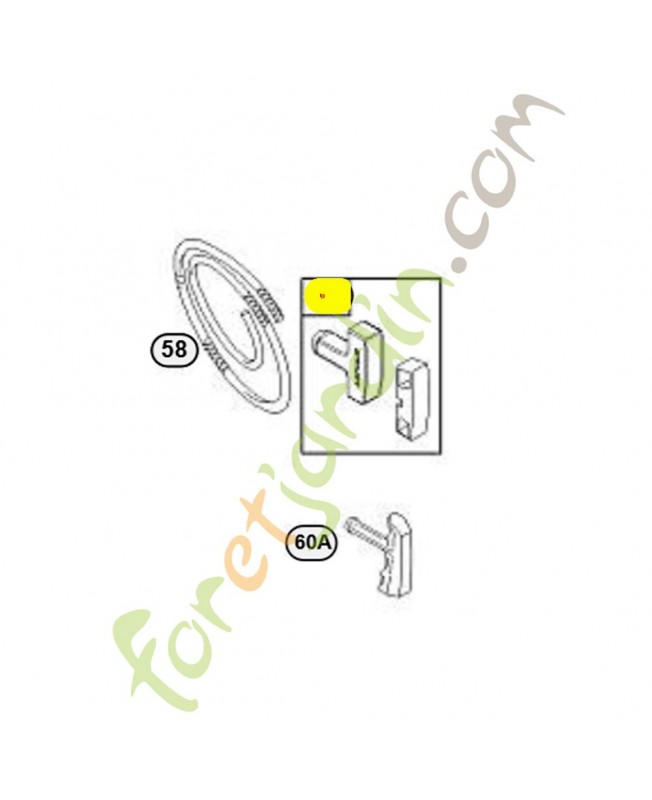 490652 Poignee de demarrage 0003-000-0174