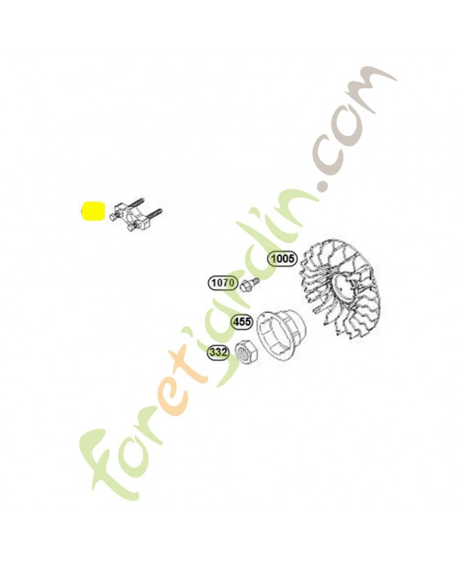 Extracteur - volant moteur