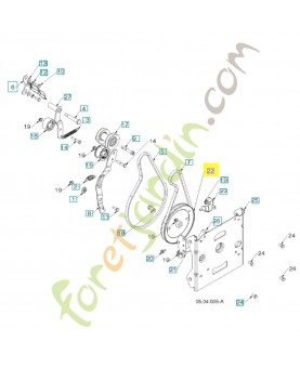 Poulie 590699201. Pièce détachée Husqvarna