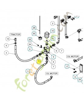 Raccord 581699201. Pièce détachée Husqvarna
