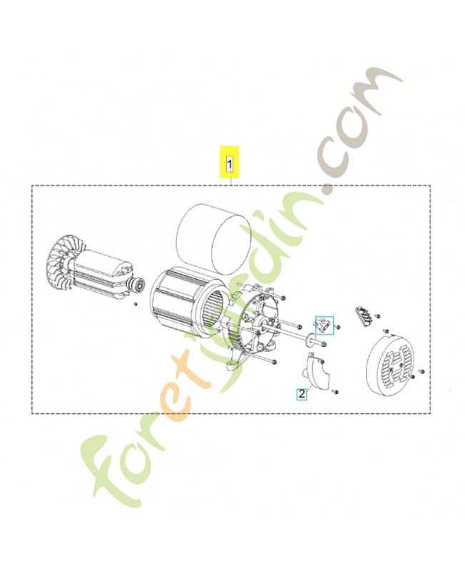 Alternateur 596699201- Pièce détachée Husqvarna Alternateur 596699201- Pièce détachée Husqvarna