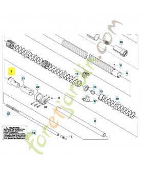 Douille 576926001. Pièce de rechange Husqvarna