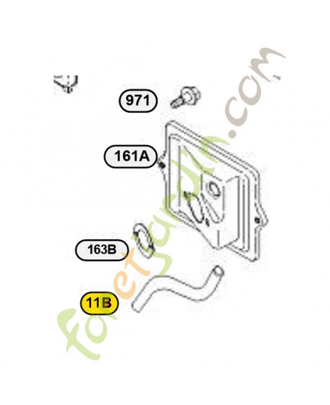 790632 Tube reniflard 790632 Tube reniflard