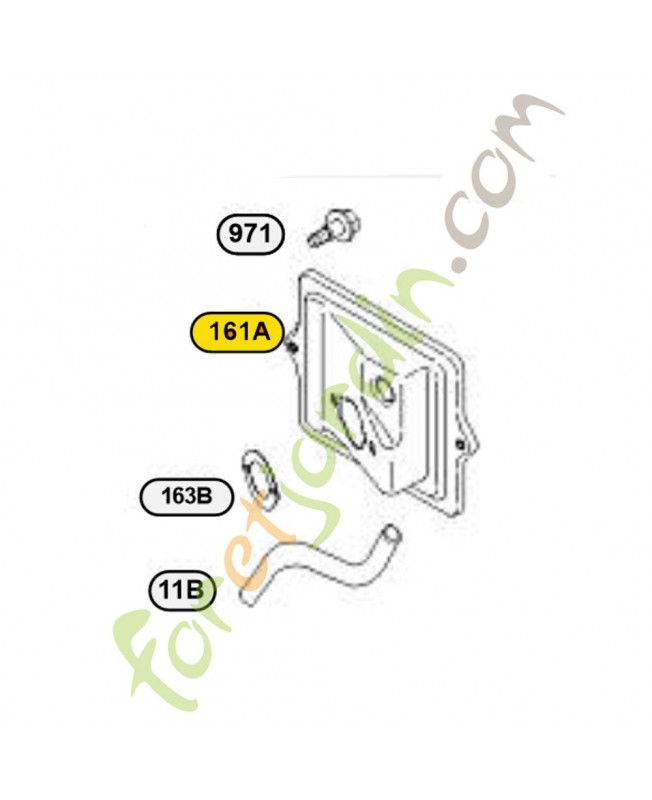 790631 Base filtre a air 790631 Base filtre a air