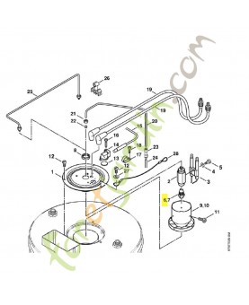 Buse gas-oil 4770-523-0800. Pièce détachée Stihl / Vicking