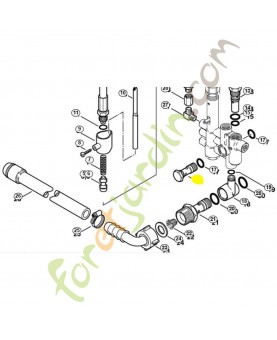 Vis creuse 4736-528-0202 . Pièce détachée Stihl / Vicking
