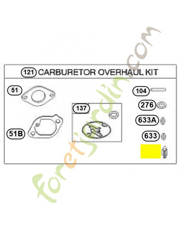 797410 Pointeau flotteur Briggs & Stratton