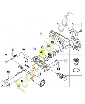 joint 597974101 - Pièce détachée Husqvarna