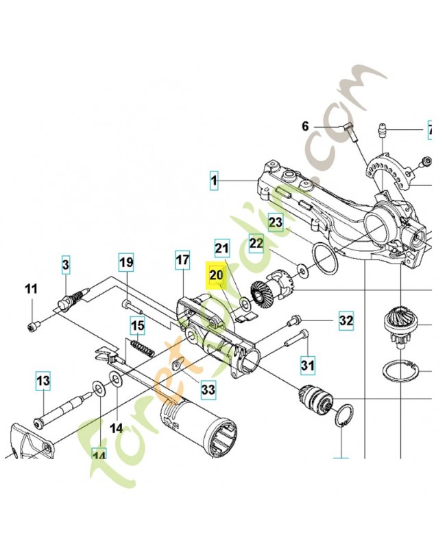 joint 597974101 - Pièce détachée Husqvarna