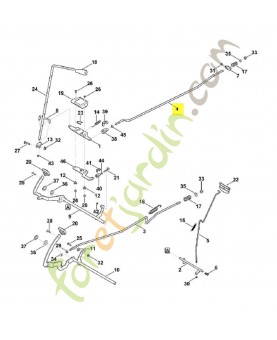 Baguette 6140-703-1710. Pièce de rechange Sithl / Vicking