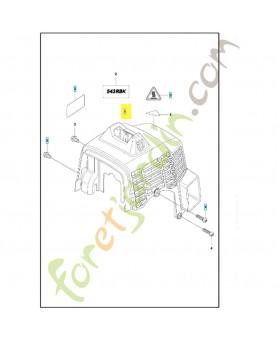 carter 579349501. Pièce de rechange Husqvarna