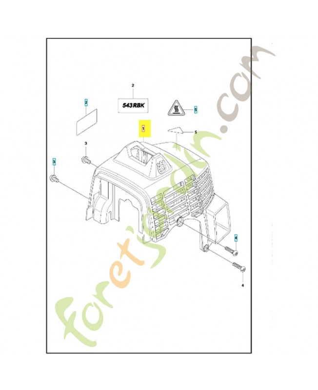 carter 579349501. Pièce de rechange Husqvarna