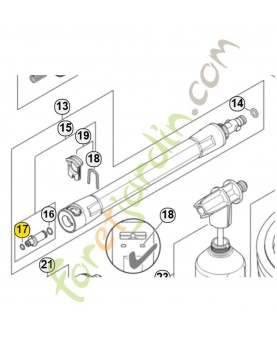 Joint torique 9645-950-7470. Pièce détachée Stihl / Vicking