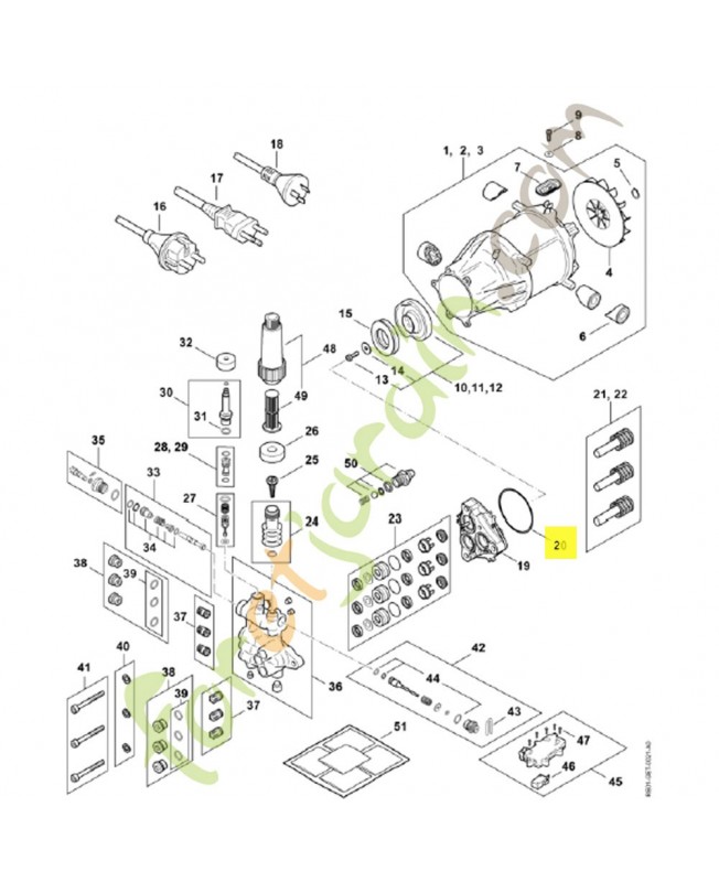 Joint torique 9645-948-8625. Pièce détachée Stihl / Vicking Joint torique 9645-948-8625. Pièce détachée Stihl / Vicking