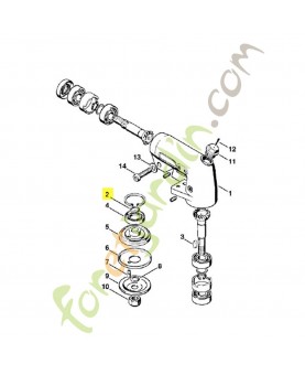 Joint torique 14x2,5 9645-945-1390. Pièce de rechange Sithl / Vicking référence 9645-945-1390