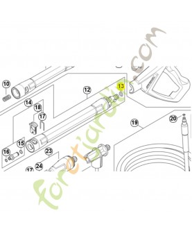 Joint torique 9645-951-7512. Pièce détachée Stihl / Vicking