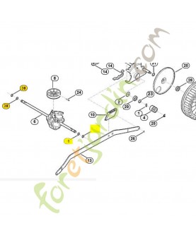 Joint 9x1,8 9645-945-0755. Pièce détachée Stihl / Vicking