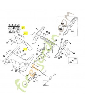 Volet complet 6340-700-2705. Pièce de rechange Sithl / Vicking