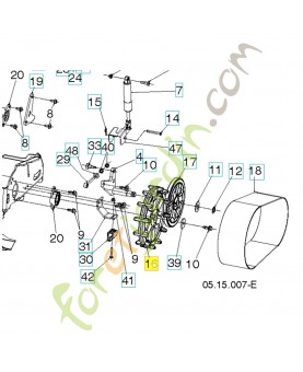 engrenage 590554401- Pièce détachée Husqvarna