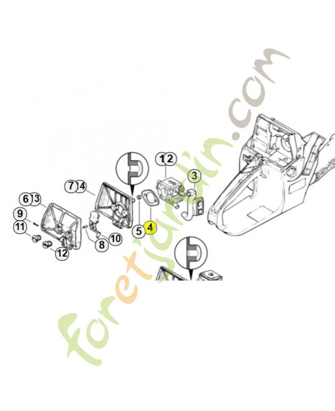 Chicane 1127-121-7000. Pièce de rechange Sithl Chicane 1127-121-7000. Pièce de rechange Sithl