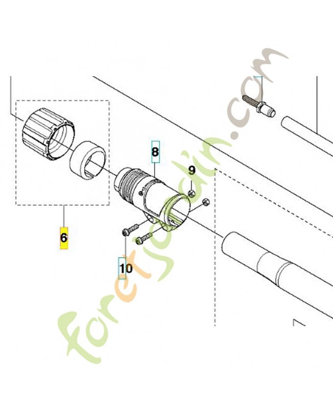 anneau 590940201. Pièce détachée Husqvarna