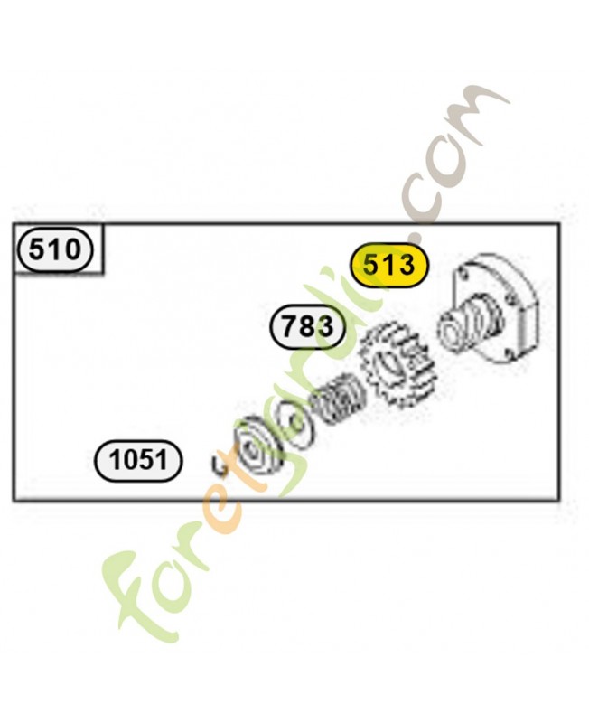 692024 Embrayage entrainement