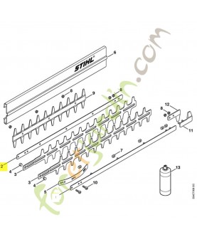 Glissiere de guidage 600mm/24 4226-704-3501 stihl