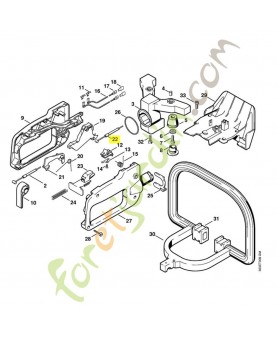 Cable commande des gaz 4226-180-1101. Pièce de rechange Sithl / Vicking