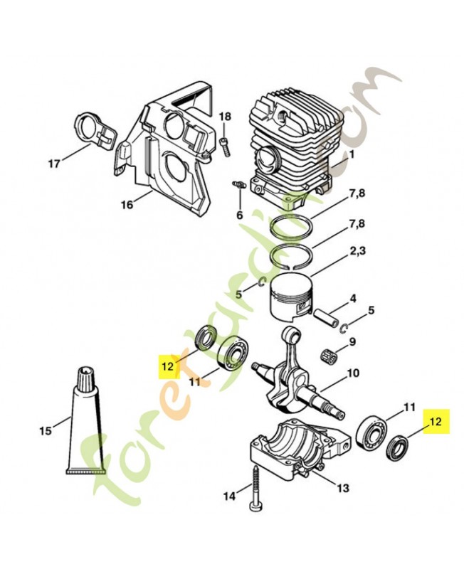 Bague etanche 17x30x4,4 9639-003-1743