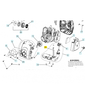 Durite 599568901Remplace référence 545008096. Pièce de rechange Husqvarna 