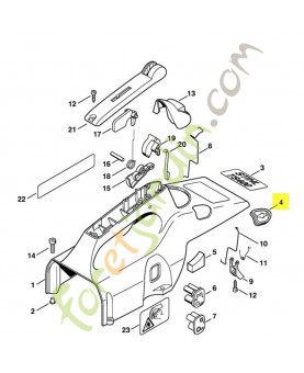 Douille 4223-084-7400. Pièce de rechange Sithl / Vicking