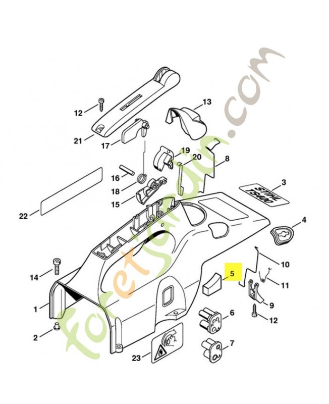 Pièce intercalaire 4223-431-8300. Pièce de rechange Sithl / Vicking Pièce intercalaire 4223-431-8300. Pièce de rechange Sithl / Vicking