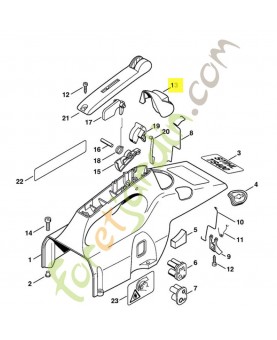 Cache 4223-084-7100. Pièce de rechange Sithl 