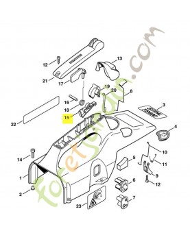 Manette des gaz 4223-182-1000. Pièce de rechange Sithl 