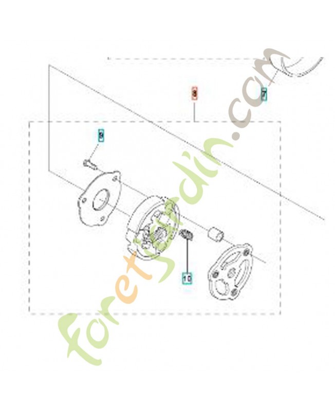 Embrayage complet 588466601 husqvarna