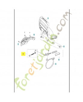 Frein de chaine 590110201. Pièce détachée Husqvarna