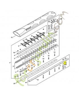 Douille 8x4,5mm stihl réf : 4237-641-4902