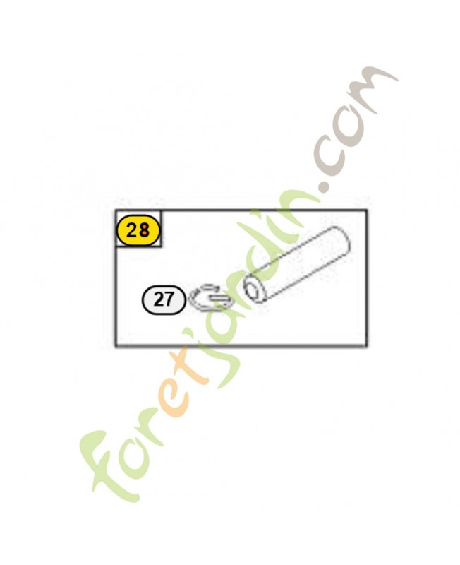 499423 Axe piston 0003-000-0363