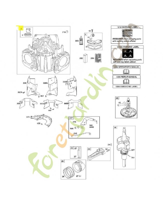 797673 Kit joint d etancheite