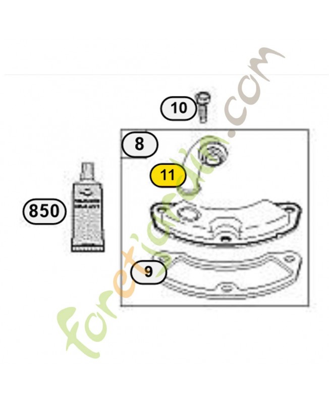 792184 Tube reniflard 792184 Tube reniflard