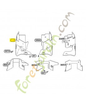 796852 Écran cylindre 0003-000-2392. Pièce de rechange pour moteur thermique Briggs et Straton